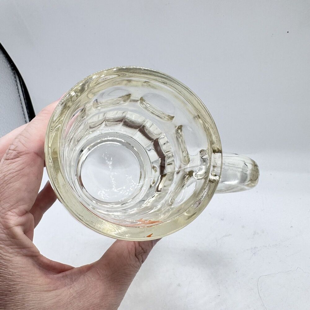 Vintage A&W Glass Mug Heavy 4” Root beer Nostalgia Retro Restaurant - Picture 4 of 6